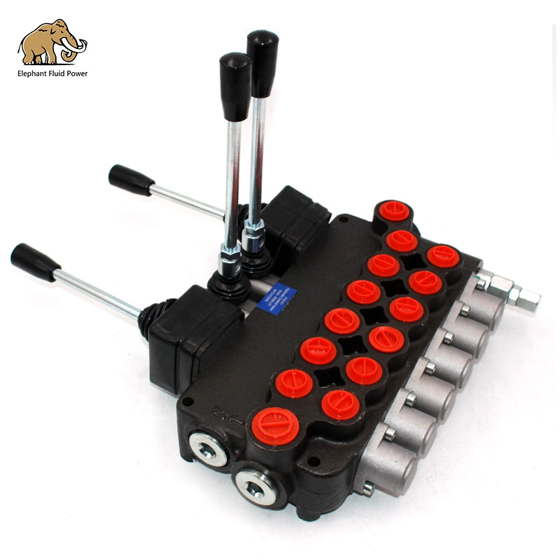 Monoblock Distributors Directional Control Valve 6p80 Hydraulic Components