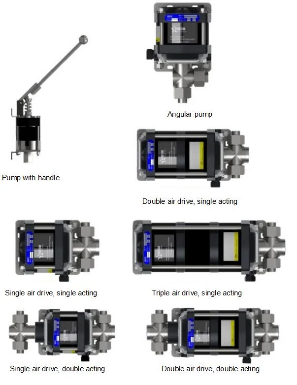 Hydr-Star Ahp06-2s-200 76-228 MPa Output Small Pneumatic Driven LPG Pressure Transfer Pump